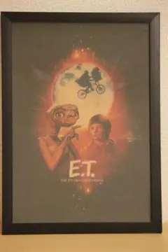 E.T.　ポスター　額付き