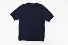 NICOLE Selection ネイビー 半袖ニットのサムネイル