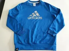 adidas トレーナー 青 160