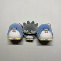 サンリオ ふわふわフロッキードール タキシードサム バッドばつ丸 3点セット