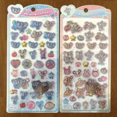 うるちゅるポップシール　エンジェルブルー　2種セット
