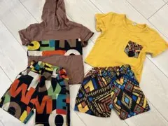 SHEIN セットアップ　男の子　Tシャツ ハーフパンツ