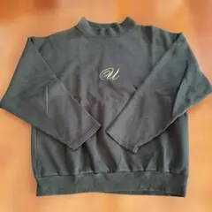 ハイネック　トレーナー　黒