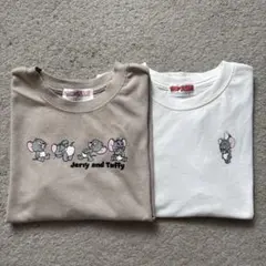 トムとジェリー Tシャツ 140 2枚セットのサムネイル