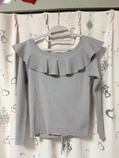 JILLSTUART フリルニット