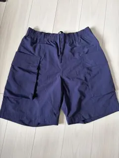 UNIQLO ナイロンカーゴショートパンツ ネイビー M