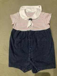 familiar ファミリア　セーラー　ロンパース　70cm