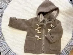 フード付きブラウンアウター 100