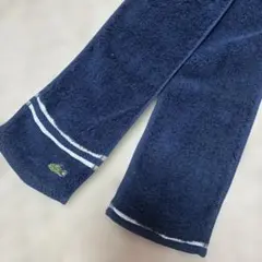 LACOSTE ラコステ スポーツタオル ネイビー　洗濯のみ保管品　保冷剤入れのサムネイル