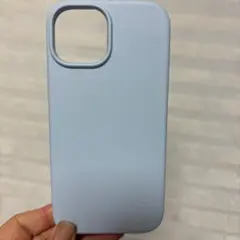 [elago]シリコン iPhone15ケース ライトブルーのサムネイル
