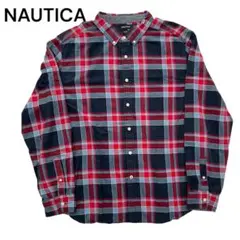 NAUTICA ボタンダウンシャツ チェック 1-12