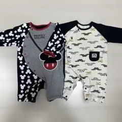 【まとめ売り】ミッキーマウスロンパース