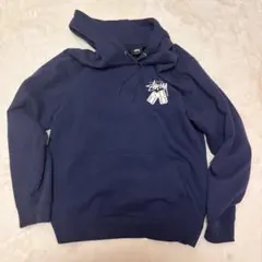 【美品】最終値下 Stüssy ネイビー パーカー M