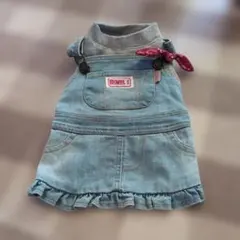 BROWNIE デニムジャンパースカート　１度着用品