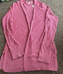 GAP 長袖 カーディガン ピンク S