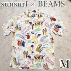 極美品✨サンサーフ×ビームスボーイ 別注 浅草雷門 ハワイアンセーラー