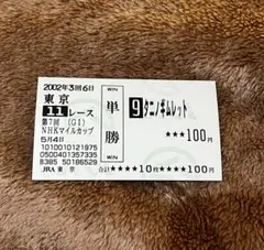 【期限切れ単勝馬券】　日本ダービー　2002 タニノギムレット　ウマ娘 期限切れ単勝馬券】 日本ダービー 2002 タニノギムレット ウマ娘