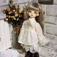 幼SD ホワイトドレスset