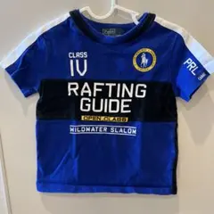 ラフティングガイドTシャツ（青）
