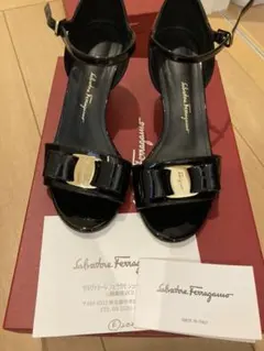 美品　サルヴァトーレフェラガモ　ウェッジソール　サンダル　ミュール