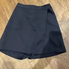 お受験本番用　黒 キュロットパンツ 110