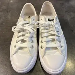 超美品CONVERSE ALL STAR ホワイト スニーカー