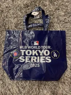店舗限定 トートバッグ ショッピングバッグ ショッパー MLB