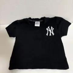 NEW YORK YANKEES ブラック Tシャツ 110