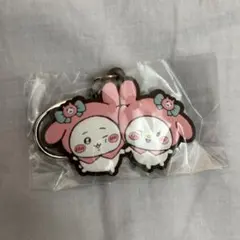 ちいかわ×サンリオキャラクターズ　なかよしラバーマスコット　ガチャ　マイメロ