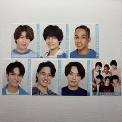 Aぇ! group Myojo 2022年 ジュニア デタカ 厚紙 カード