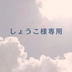 しょうこ様専用ページ