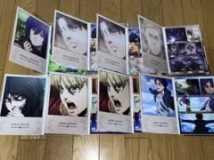 【F賞】【G賞】進撃の巨人 一番くじ メモリアルカード リヴァイ等