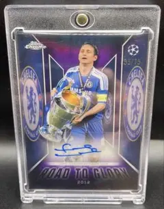 Frank Lampard Topps Chrome 75枚限定 直筆