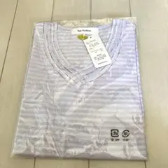 High Fashion 七分袖カットソー ボーダー ビジュー