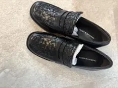 CHARLES & KEITH チャールズアンドキース⭐︎ ローファーブラック37のサムネイル