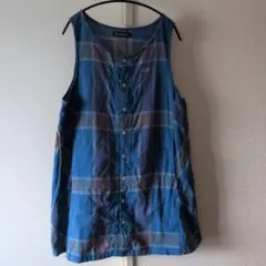 ドラッグストアーズ（F）ブルー系ジャンパースカート