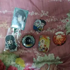 鬼滅の刃 缶バッジ 6点セット