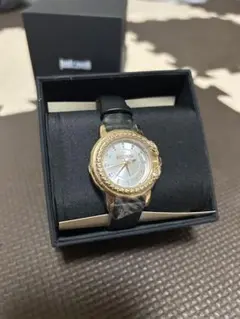 just cavalli ゴールド シルバー 腕時計