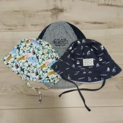 H&M Ampersand ベビー用帽子3点セット