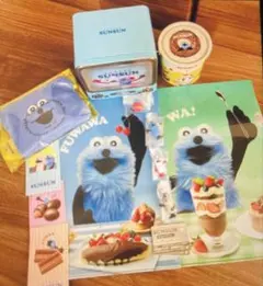 パペットスンスン テレビ缶 ペンキ缶 ポーチ ファイル めじるしアクセサリー 他