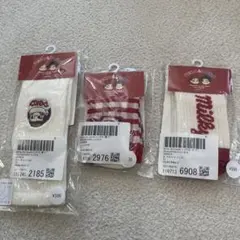 PEKO&POKO キッズ靴下 3足セット　ペコちゃん　アプレレクール