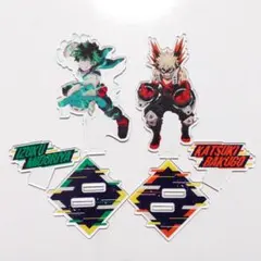 2021年　アニメ5期ver/vol.2　 アクリルスタンド　緑谷出久　爆豪勝己