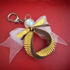 リボンレイ　キーホルダー【508】