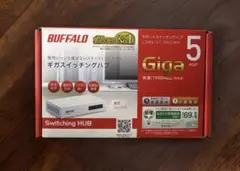 BUFFALO 5ポートスイッチハブ　LSW4-GT-5NS/WHのサムネイル