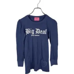 Juicy Couture ジューシークチュール 長袖カットソー ネイビー