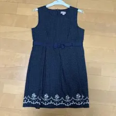 【motherways 】可愛い♡ブラックドレス150サイズ