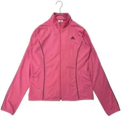 @4555-4 adidas アディダス トラックトップ ジャージ ピンク M