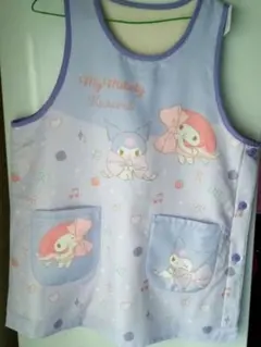 マイメロくろみエプロン 保育士 新品 apronキャラクターエプロン日本限定