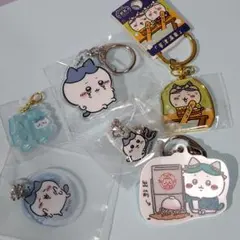 ちいかわ ハチワレ アクリルキーホルダー 6点セットのサムネイル