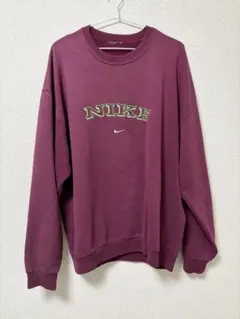 Nike ナイキ 刺繍スウェットトレーナー 90s 古着 ヴィンテージ